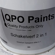 2,5ltr QPO Paints Schakelverf 2 in 1