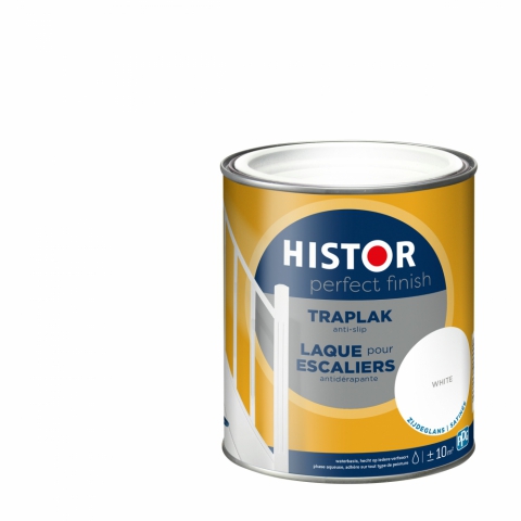 Histor Traplak 750ml lichte kleuren OP=OP Histor Traplak 750ml lichte kleuren OP=OP