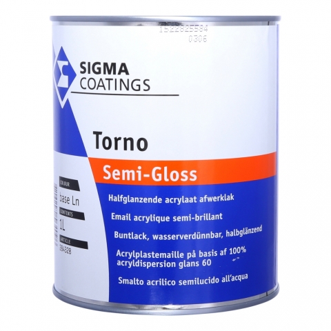 Sigma Torno Semi-Gloss 1LTR Donkere kleuren